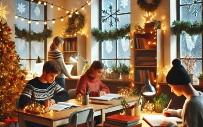 Image de remise à niveau pendant les vacances de noel