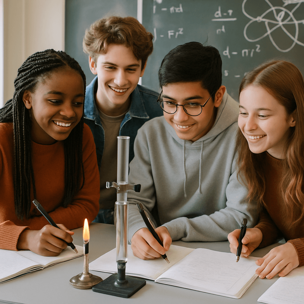 Enfants en atelier à Toulouse – Mathésciences