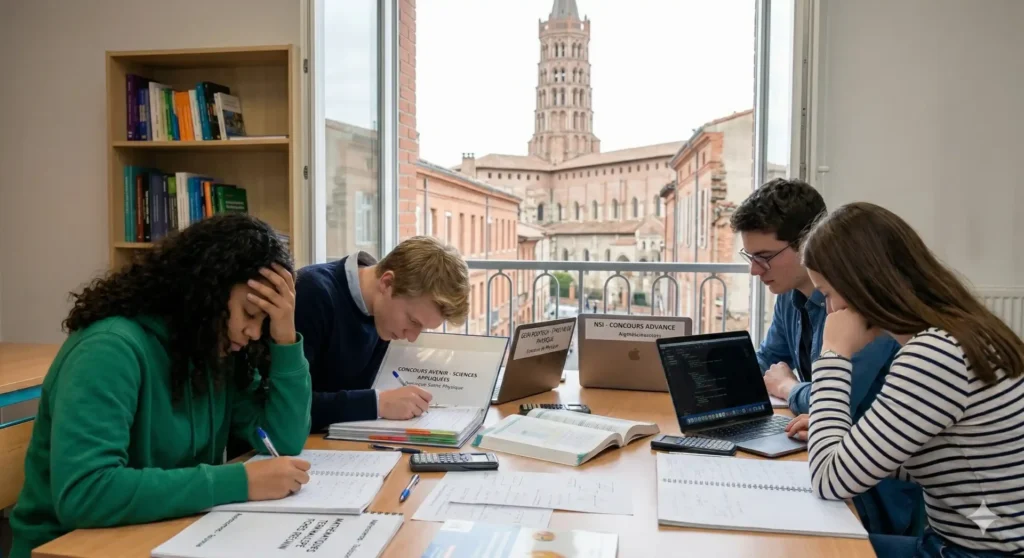 Élèves lycée accompagnés à Toulouse – Mathésciences